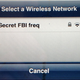 Secret FBI frequency.
